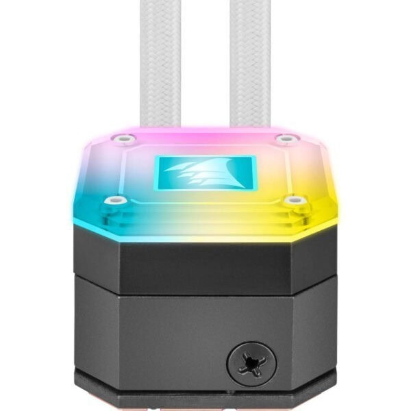 Corsair Icue H100i Elite Capellix Beyaz Rgb 240mm Islemci Sivi Sogutucu 2