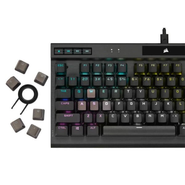 Corsair K70 Tkl Champion Series Cherry Mx Speed Ingilizce Rgb Mekanik Gaming Klavye 5