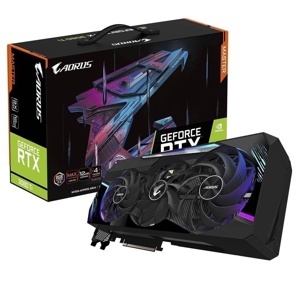 Gigabyte Aorus Master Geforce Rtx 3080 Ti 12g Gddr6x 384 Bit Ekran Karti