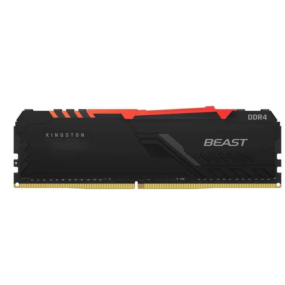 Kingston 8gb Beast Rgb 3200 Mhz Cl16 Ddr4 Single Kit Ram