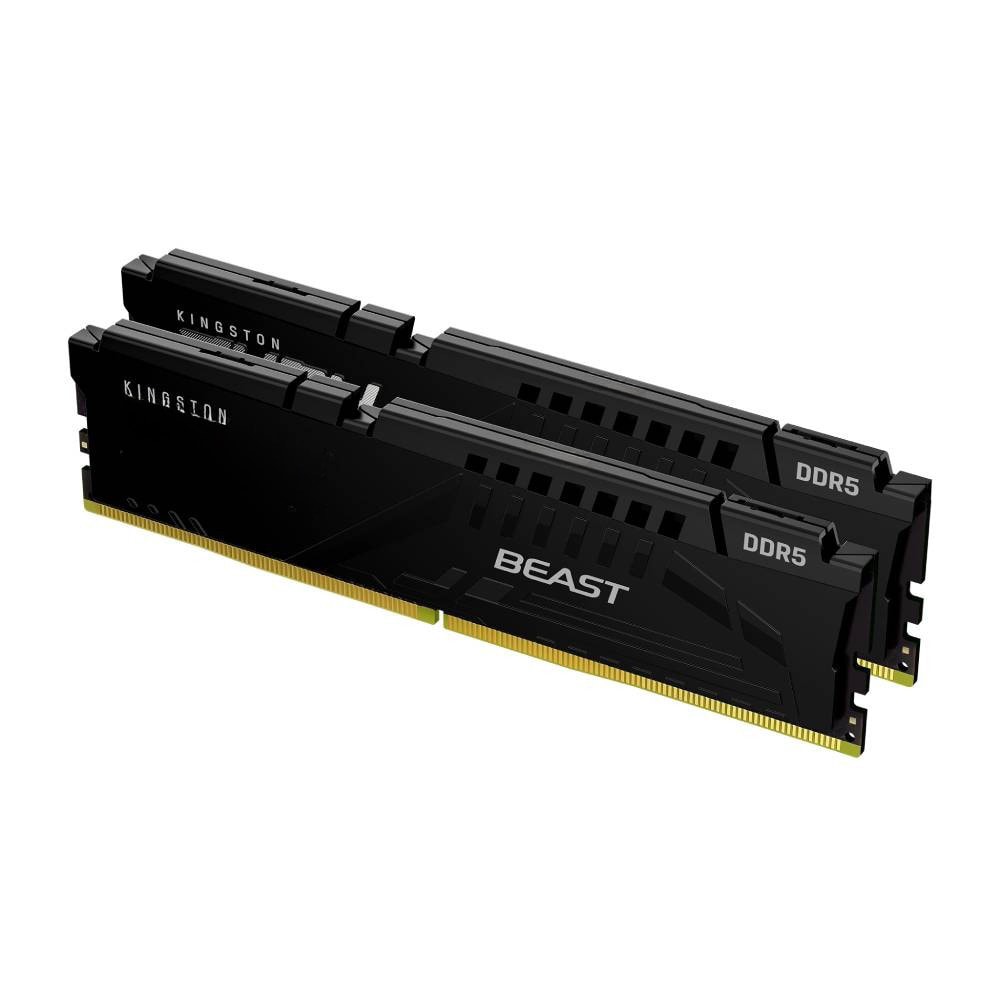 Kingston Beast Black 32gb 16x2gb 5200 Mhz Cl40 Ddr5 Dual Kit Ram