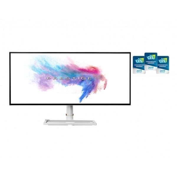Msi 34 Prestige Ps341wu 60hz 8ms 2xhdmi Dp 4xusb Hdr Wuhd Ips Gaming Monitor 1