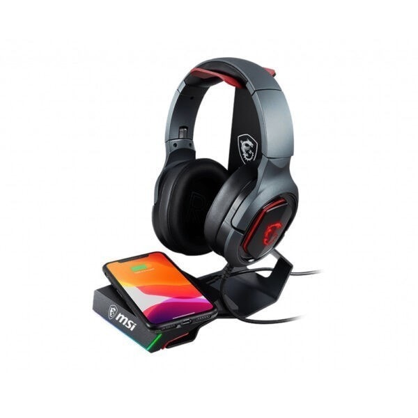 Msi Immerse Hs01 Rgb Kulaklik Standi Ve Kablosuz Sarj Cihazi 4