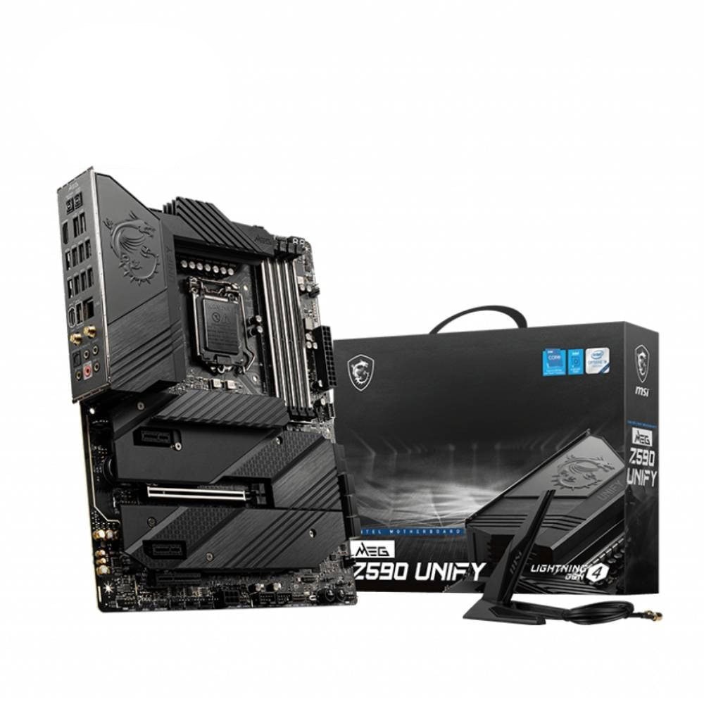 Msi Meg Z590 Unify 5600mhzoc Ddr4 Soket 1200 M 2 Hdmi Atx Anakart