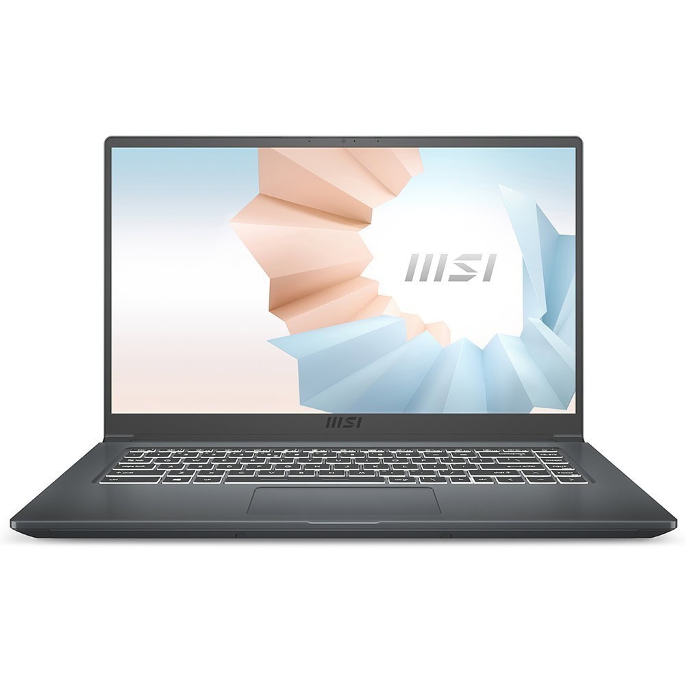 Msi Modern 15 A5m 022xtr R5 5500u 8gb Ddr4 Uma 256gb Ssd 15 6 Fhd Dos Notebook