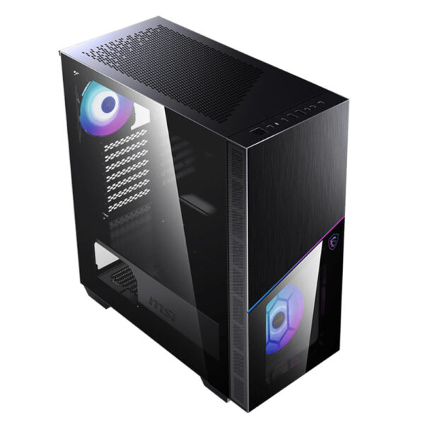 Msi Mpg Sekira 100r Argb Tempered Glass Usb 3 2 Mid Tower Kasa 1