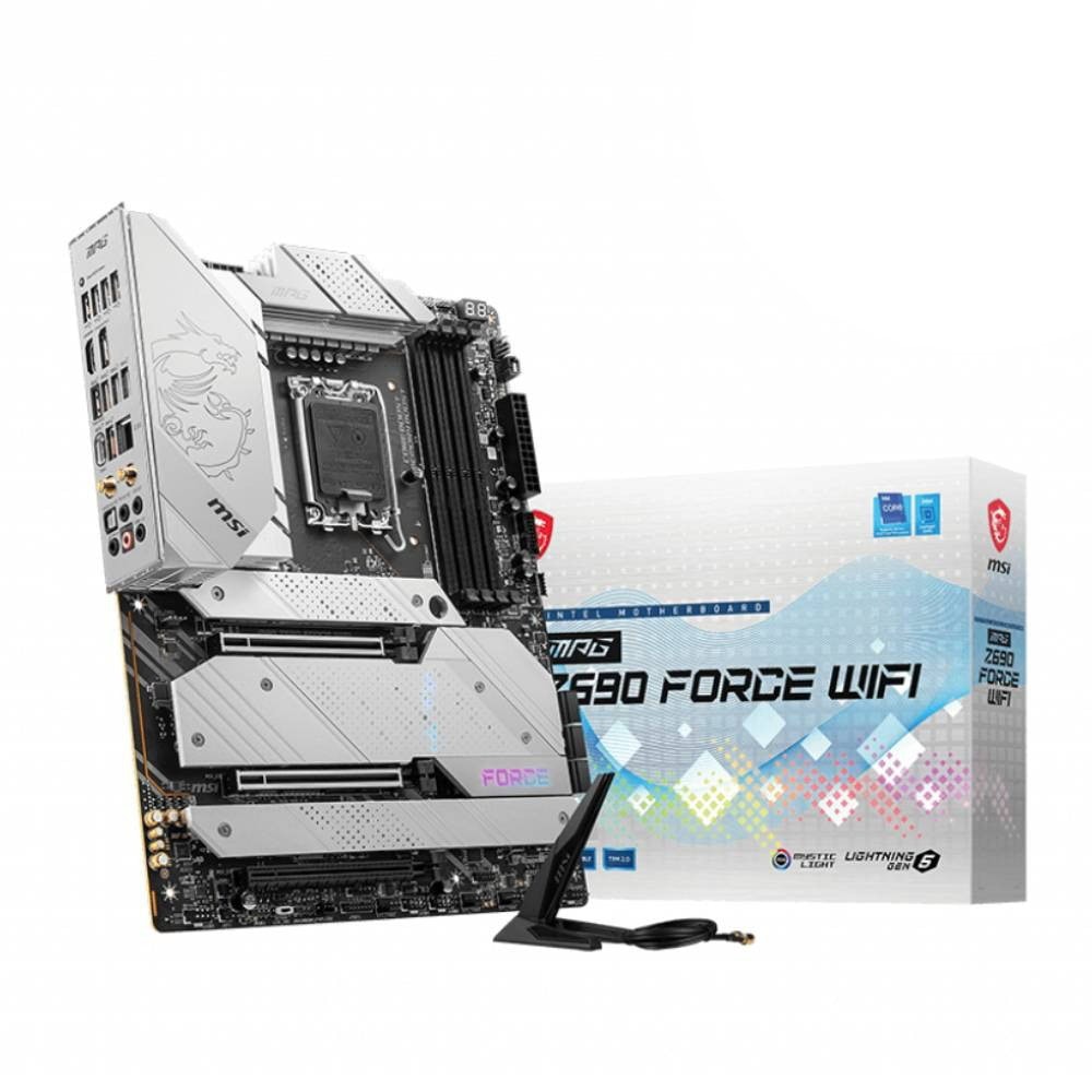 Msi Mpg Z690 Force Wifi 6666mhzoc Ddr5 Soket 1700 M 2 Hdmi Dp Atx Anakart