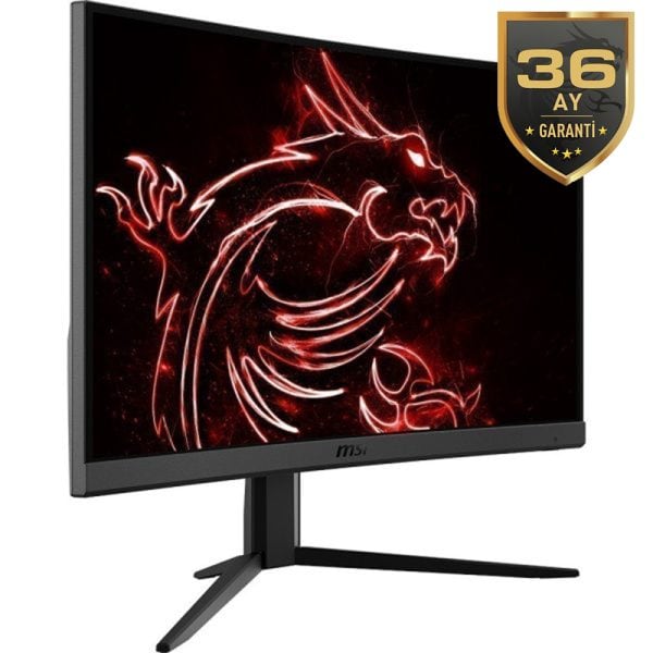Msi Optix G24c4 23 6 Inc 144hz 1ms Freesync Full Hd Va Kavisli Gaming Monitor Yy