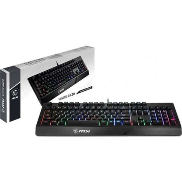 Msi Vigor Gk20 Kablolu Oyuncu Klavyesi Klavye 4