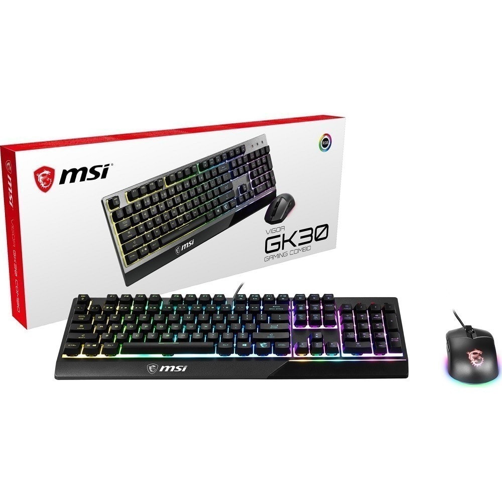 Msi Vigor Gk30 Turkce Rgb Gaming Combo Set 4