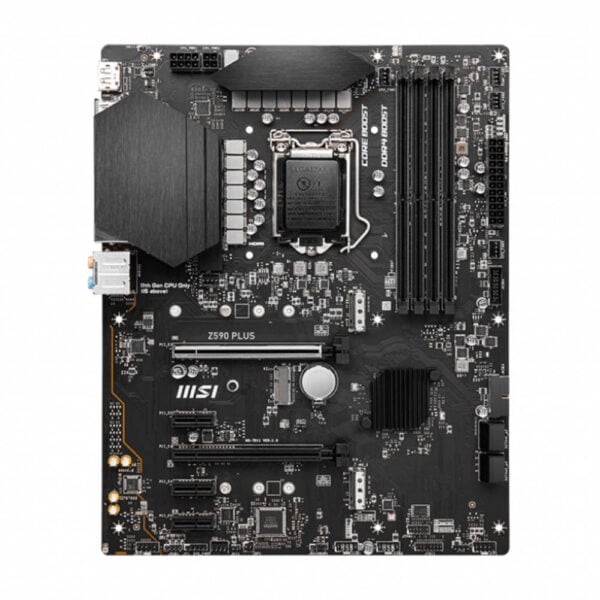 Msi Z590 Plus 5333mhzoc Ddr4 Soket 1200 M 2 Hdmi Dp Vga Atx Anakart 1