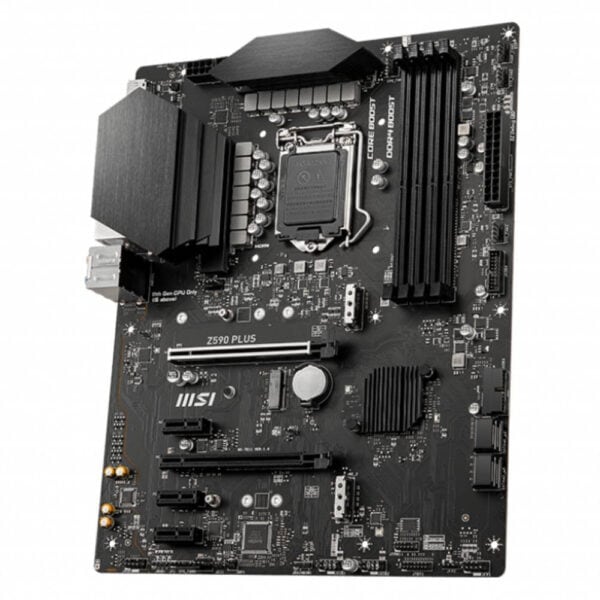 Msi Z590 Plus 5333mhzoc Ddr4 Soket 1200 M 2 Hdmi Dp Vga Atx Anakart 3