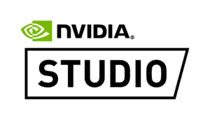 Nvidia Studio Lockup Vert Rgb Blk For Screen