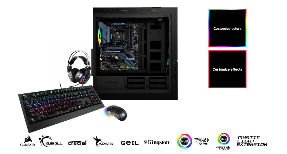 MSI MAG X570S TORPEDO MAX CUSTOMIZE YOUR GAMING RIG