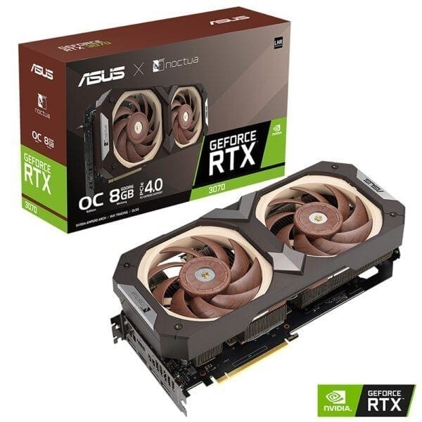 ASUS GeForce RTX 3070 Noctua OC Edition 8GB GDDR6 
