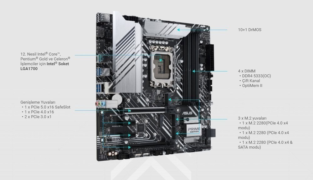 PRIME Z690M-PLUS D4 PRIME Z690M-PLUS D4