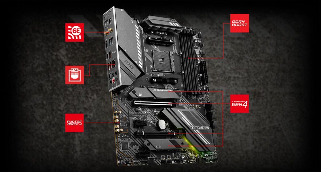 MSI MAG X570S TOMAHAWK MAX WIFI LIGHTNING overview
