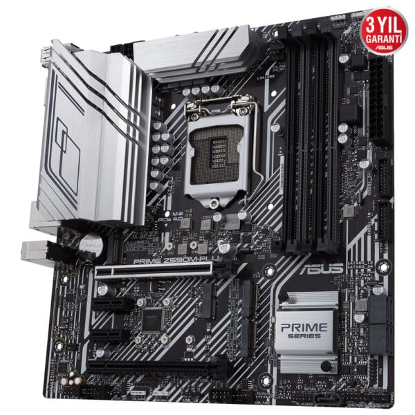 Asus Prime Z590m Plus 5133ocmhz Ddr4 Soket 1200 M 2 Hdmi Dp Matx Anakart 3