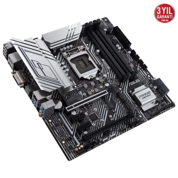Asus Prime Z590m Plus 5133ocmhz Ddr4 Soket 1200 M 2 Hdmi Dp Matx Anakart 4