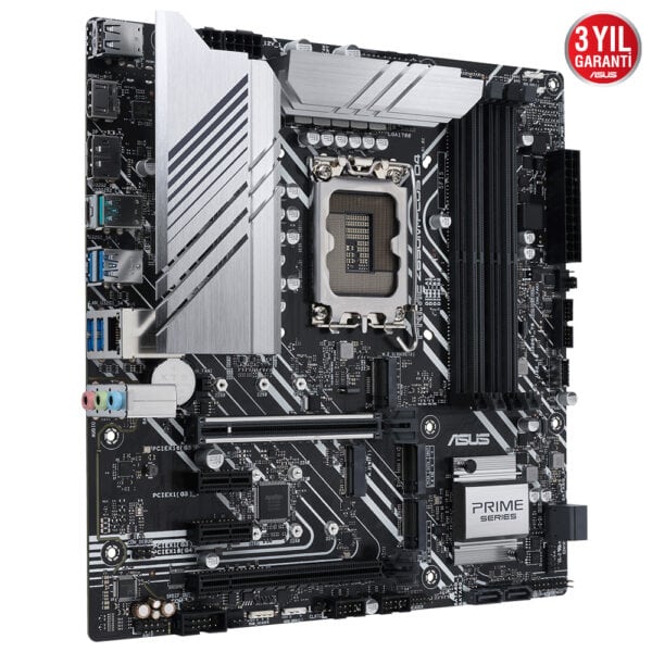 Asus Prime Z690m Plus D4 5333mhzoc Ddr4 Soket 1700 M 2 Hdmi Dp Matx Anakart 2