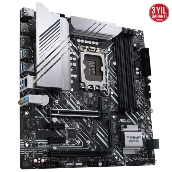 Asus Prime Z690m Plus D4 5333mhzoc Ddr4 Soket 1700 M 2 Hdmi Dp Matx Anakart 3