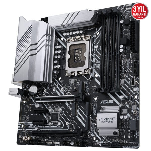 Asus Prime Z690m Plus D4 5333mhzoc Ddr4 Soket 1700 M 2 Hdmi Dp Matx Anakart 4