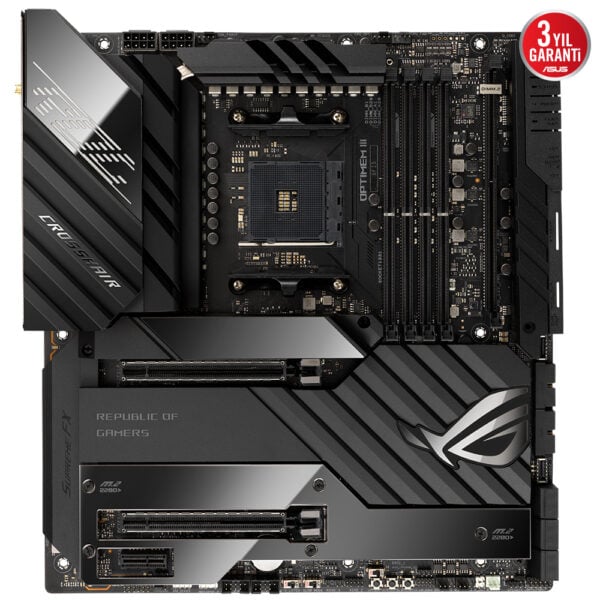 Asus Rog Crosshair Viii Extreme X570 Amd Soket Am4 Ddr4 5200oc M 2 Anakart 3
