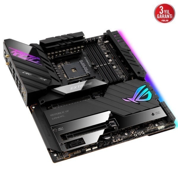 Asus Rog Crosshair Viii Extreme X570 Amd Soket Am4 Ddr4 5200oc M 2 Anakart 5