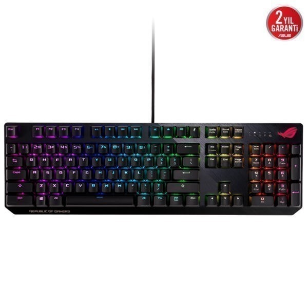 Asus Rog Strix Scope Rog Nx Red Turkce Rgb Mekanik Gaming Klavye 1