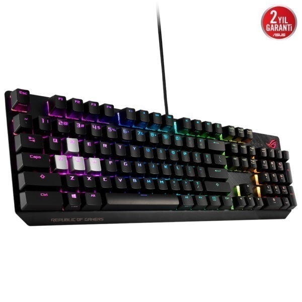 Asus Rog Strix Scope Rog Nx Red Turkce Rgb Mekanik Gaming Klavye 2