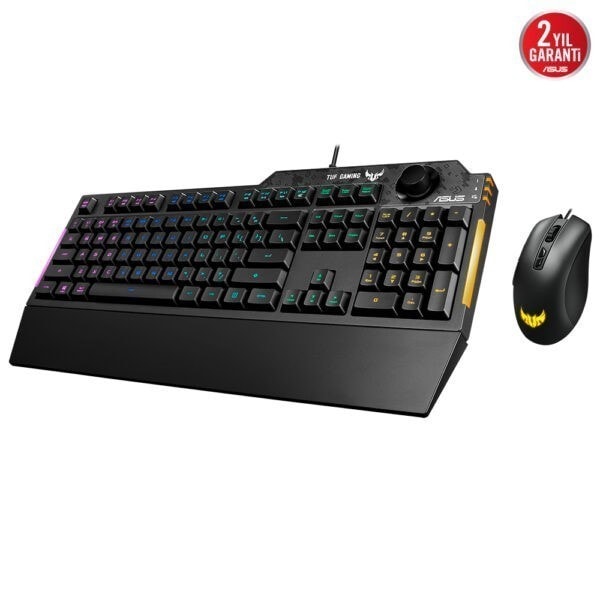 Asus Tuf Gaming K1 M3 Turkce Rgb Gaming Klavye Mouse Combo Set 2