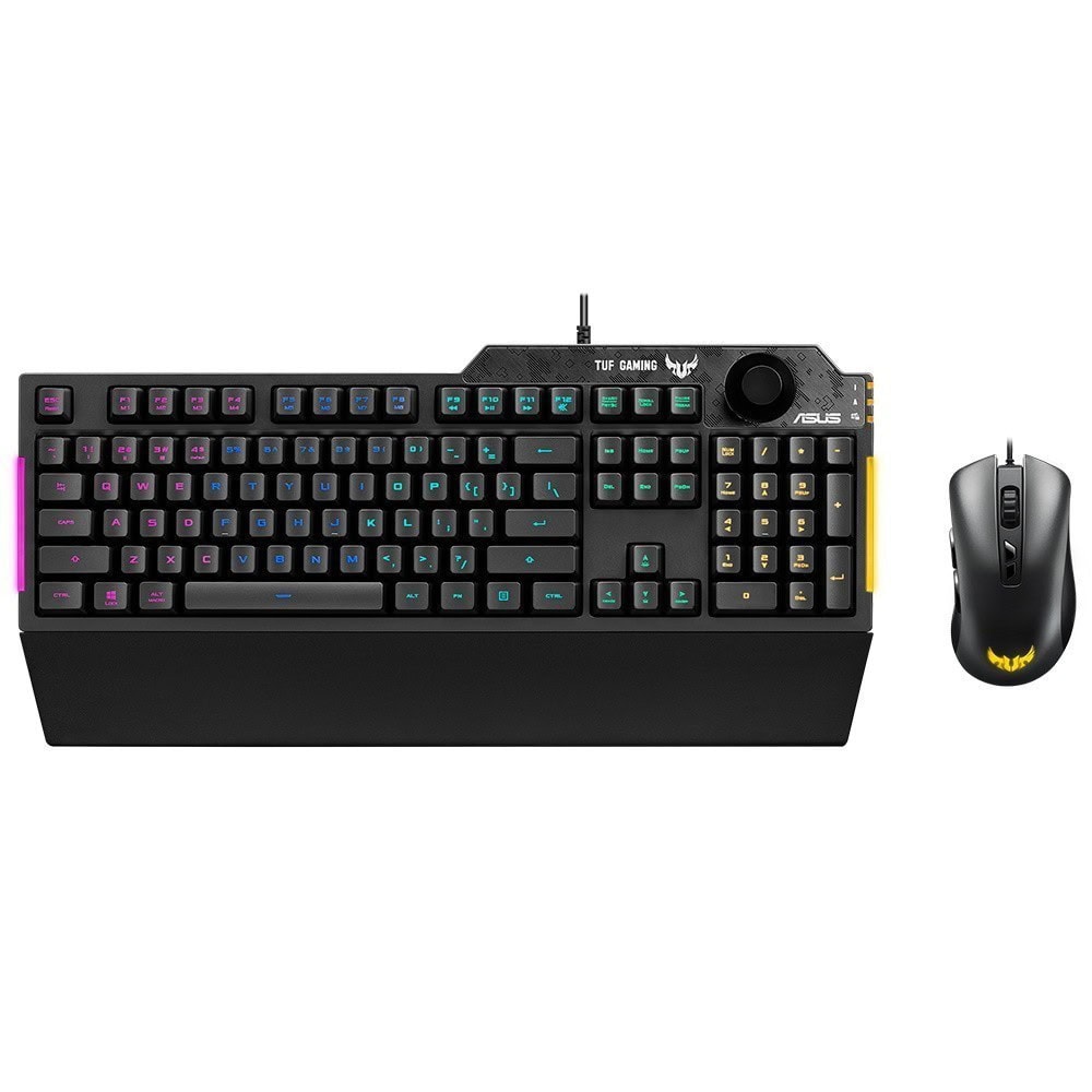 Asus Tuf Gaming K1 M3 Turkce Rgb Gaming Klavye Mouse Combo Set