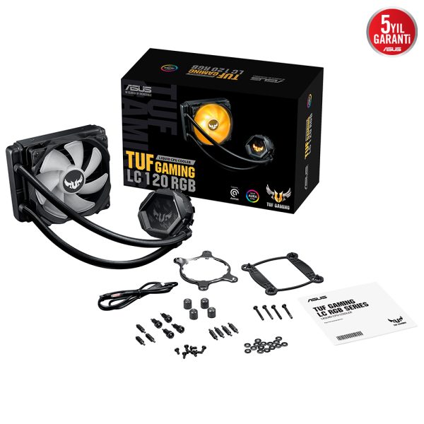Asus Tuf Gaming Lc 120 Argb 120mm İşlemci Sıvı Soğutucu (90rc00h1 M0uay0) 6