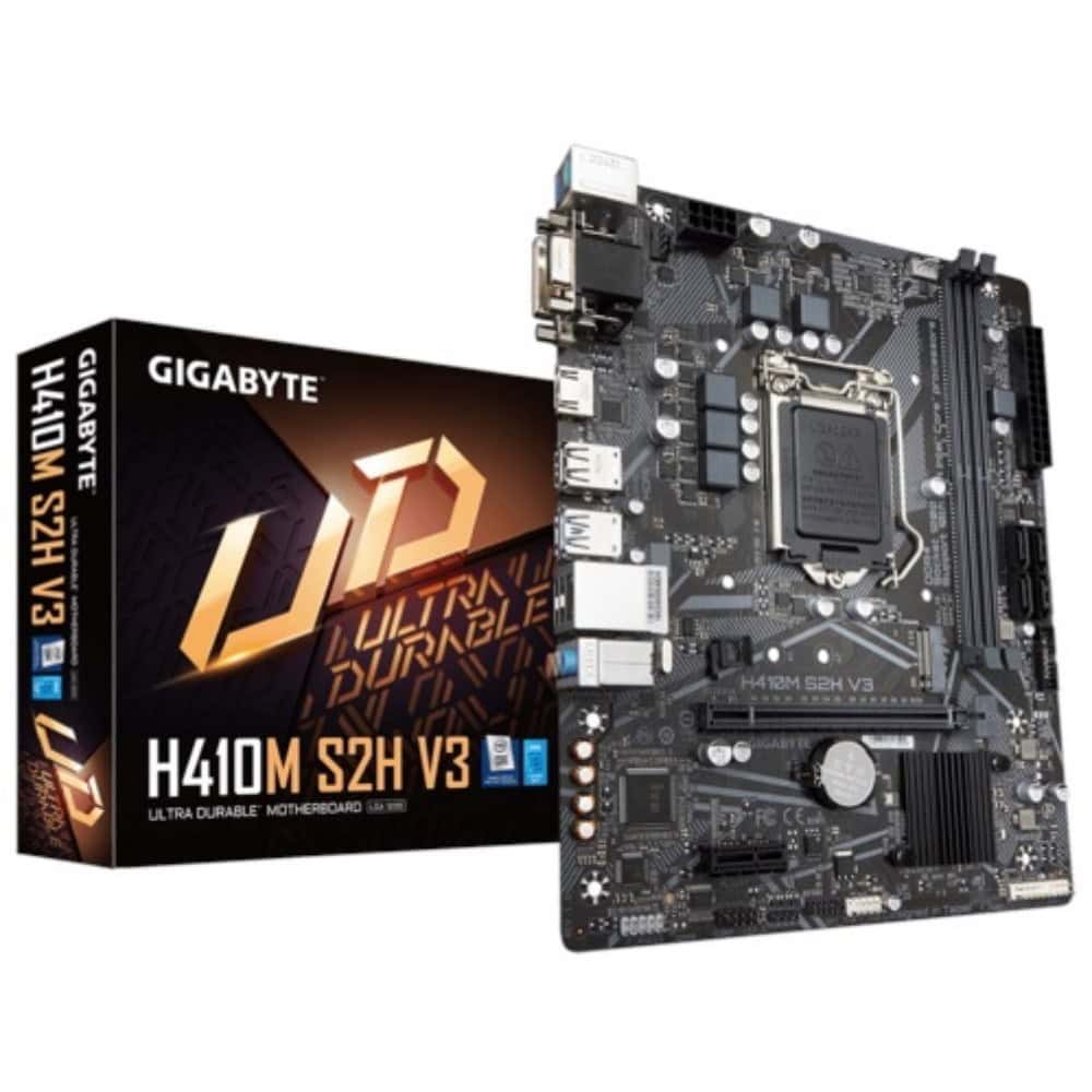 Gigabyte H410m S2h V3 2933mhz Ddr4 Soket 1200 M 2 Hdmi Dvi Vga Matx Anakart