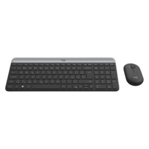 Logitech Mk470 Siyah İnce Türkçe Kablosuz Klavye Mouse Seti (920 009435) 2