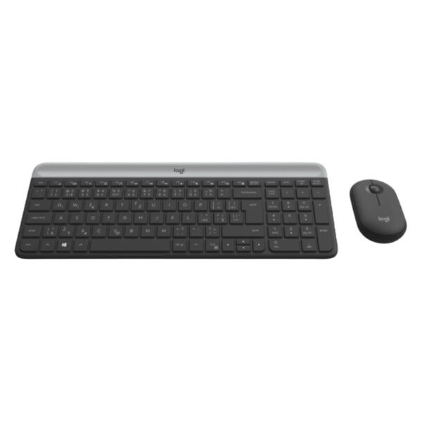 Logitech Mk470 Siyah İnce Türkçe Kablosuz Klavye Mouse Seti (920 009435) 2