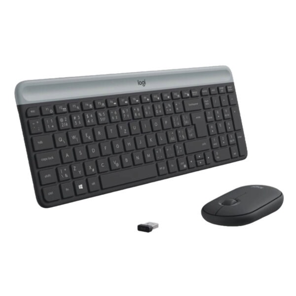 Logitech Mk470 Siyah İnce Türkçe Kablosuz Klavye Mouse Seti (920 009435) 5