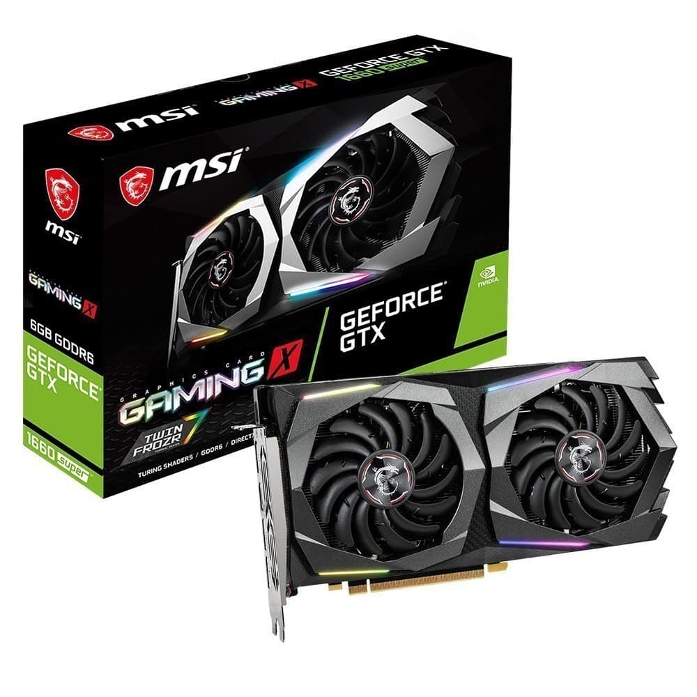 Msi Geforce Gtx 1660 Super Gaming X 6gb Gddr6 192bit Nvidia Ekran Karti