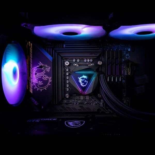 Msi Mag Coreliquid 280r Argb 280mm Islemci Sivi Sogutucu 3
