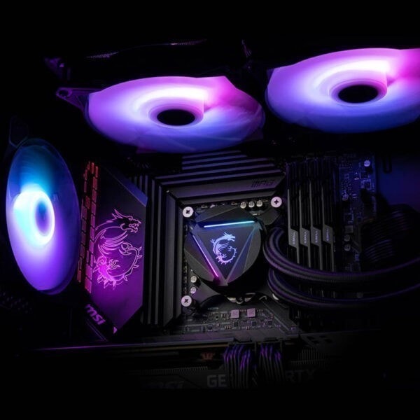 Msi Mag Coreliquid 280r Argb 280mm Islemci Sivi Sogutucu 4