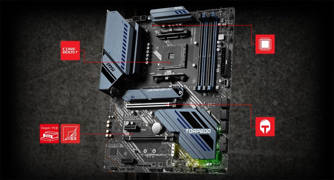 MSI MAG X570S TORPEDO MAX CORNERSTONE overview