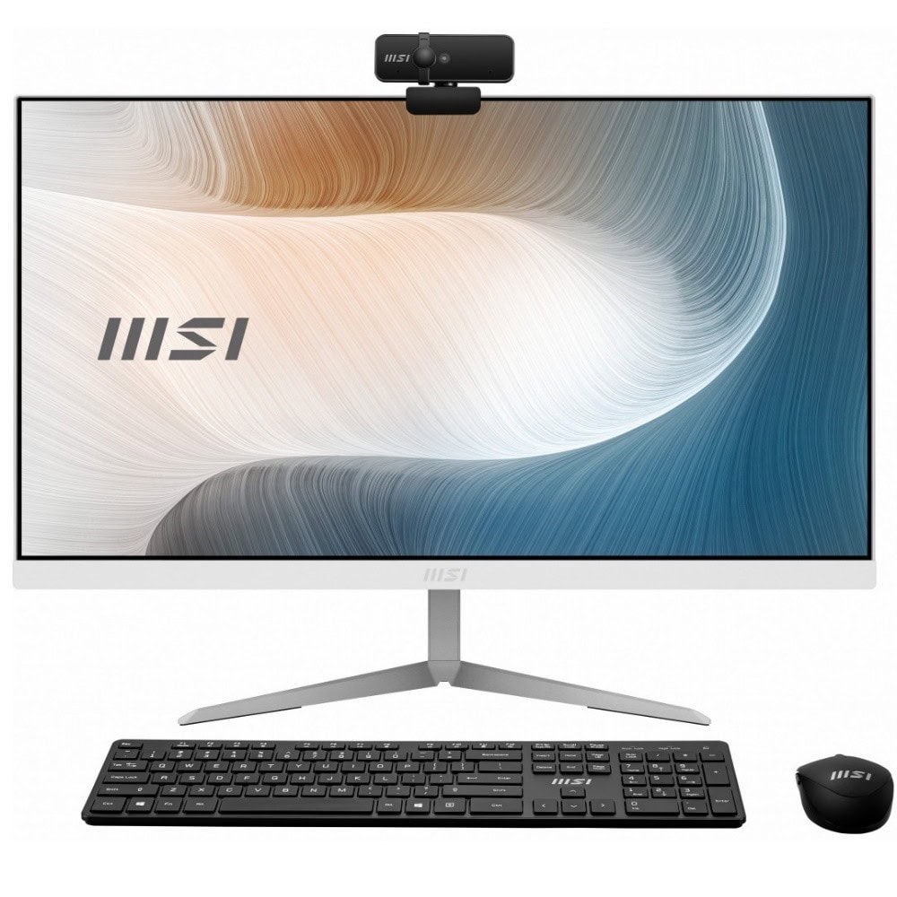 Msi Modern Am241 11m 299tr I3 1115g4 8gb 256gb Ssd 23 8 Fhd Windows 10 All In One Bilgisayar