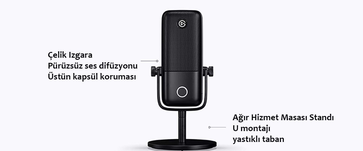 Elgato Wave 1 Yayıncı Mikrofonu (10MAA9901) a3