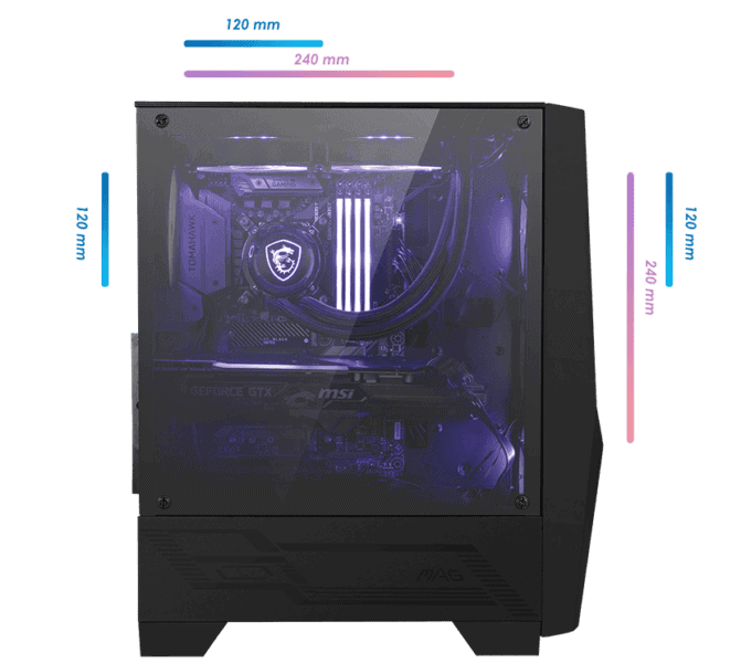 MSI MAG FORGE 100M Kasa A4