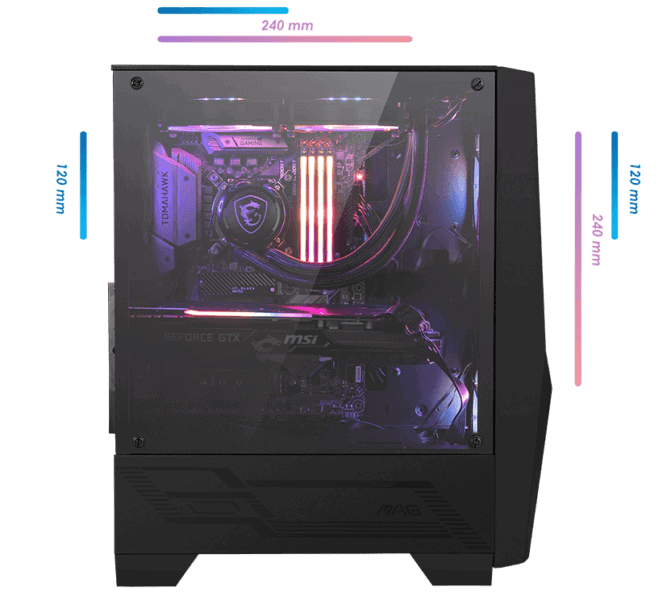 MSI MAG FORGE 100R Kasa A4