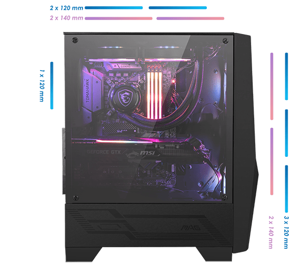 MSI MAG FORGE 100R Kasa A5