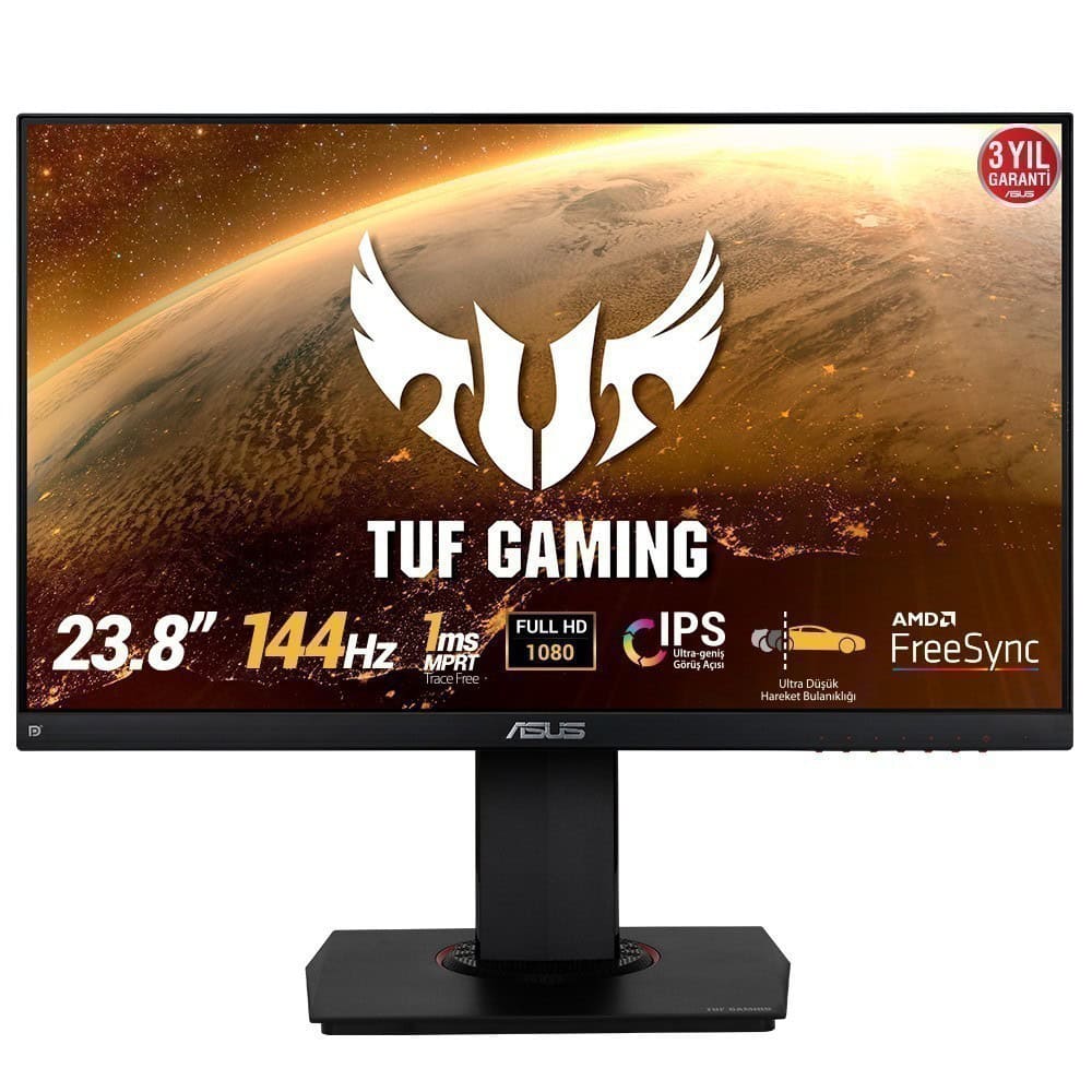 Asus 238 Vg249q Tuf Gaming 1ms 144hz Full Hd Ips Freesync Gaming Monitor