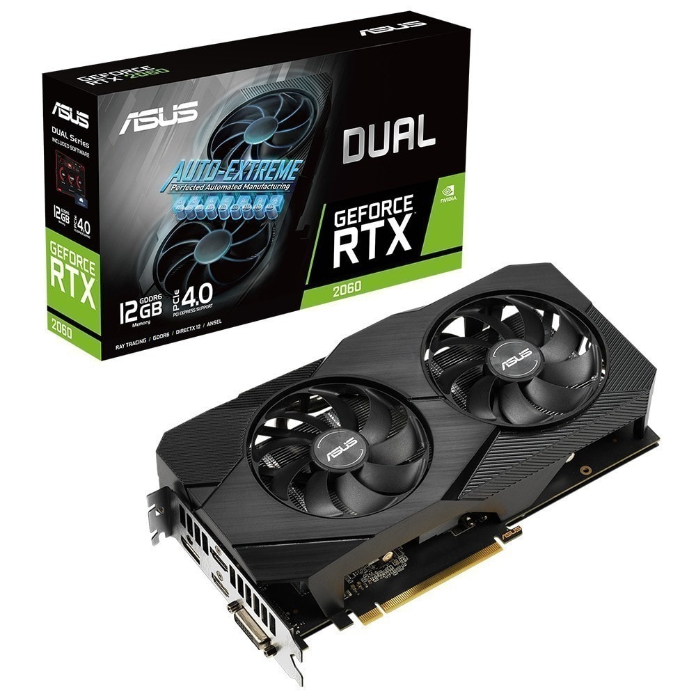 Asus Dual Geforce Rtx 2060 Evo 12gb Gddr6 Ekran Karti