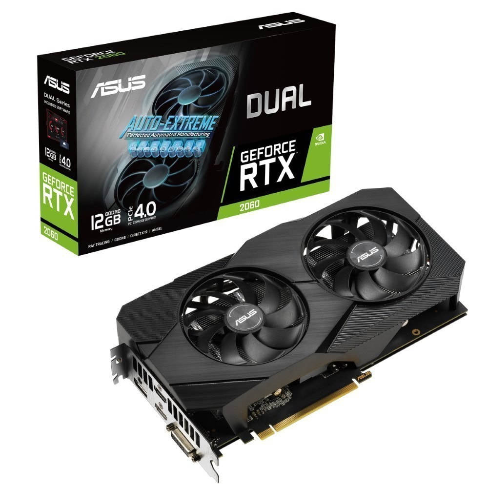 Asus Dual Geforce Rtx 2060 Evo 12gb Oc Gddr6 Ekran Karti