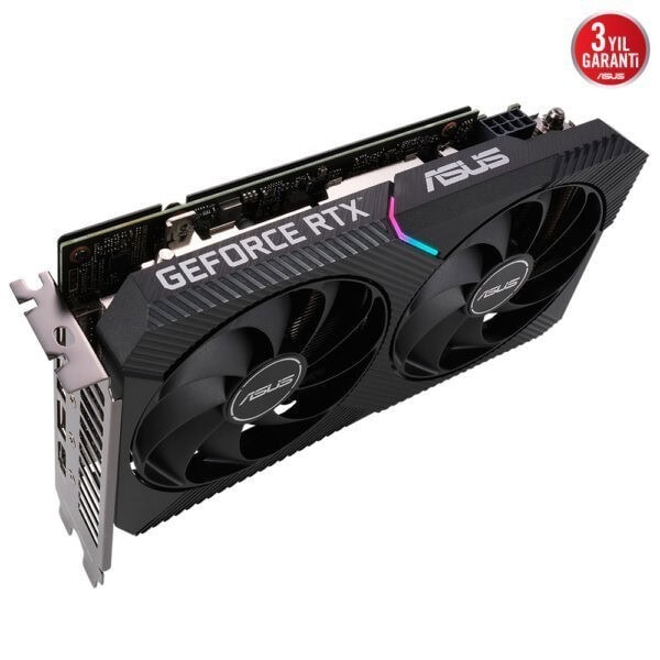 Asus Dual Geforce Rtx 3050 8gb Gddr6 128bit Ekran Karti 4
